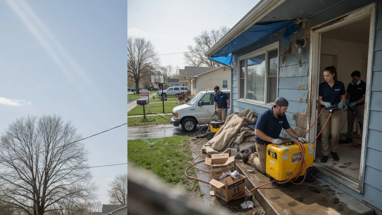 Basement Flood Cleanup in Norwich, ND near me